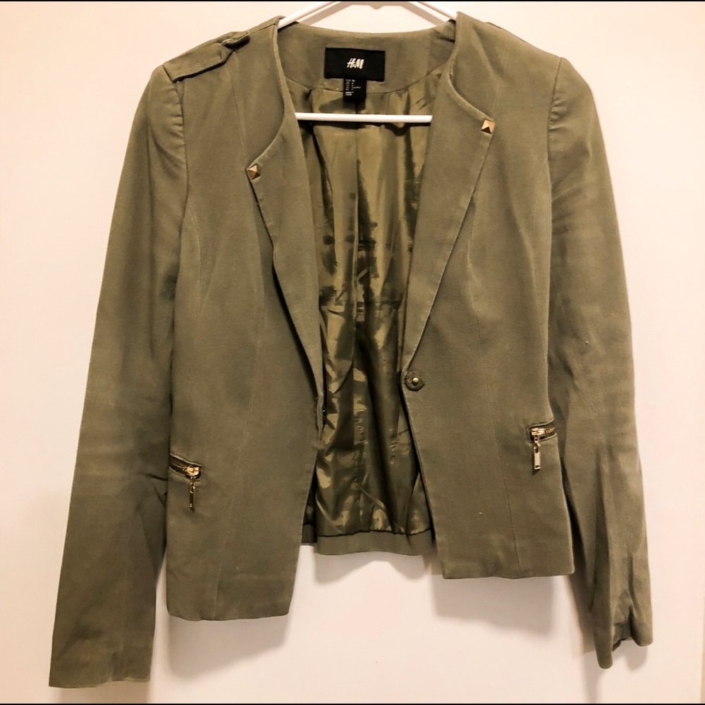 H&M military style jacket